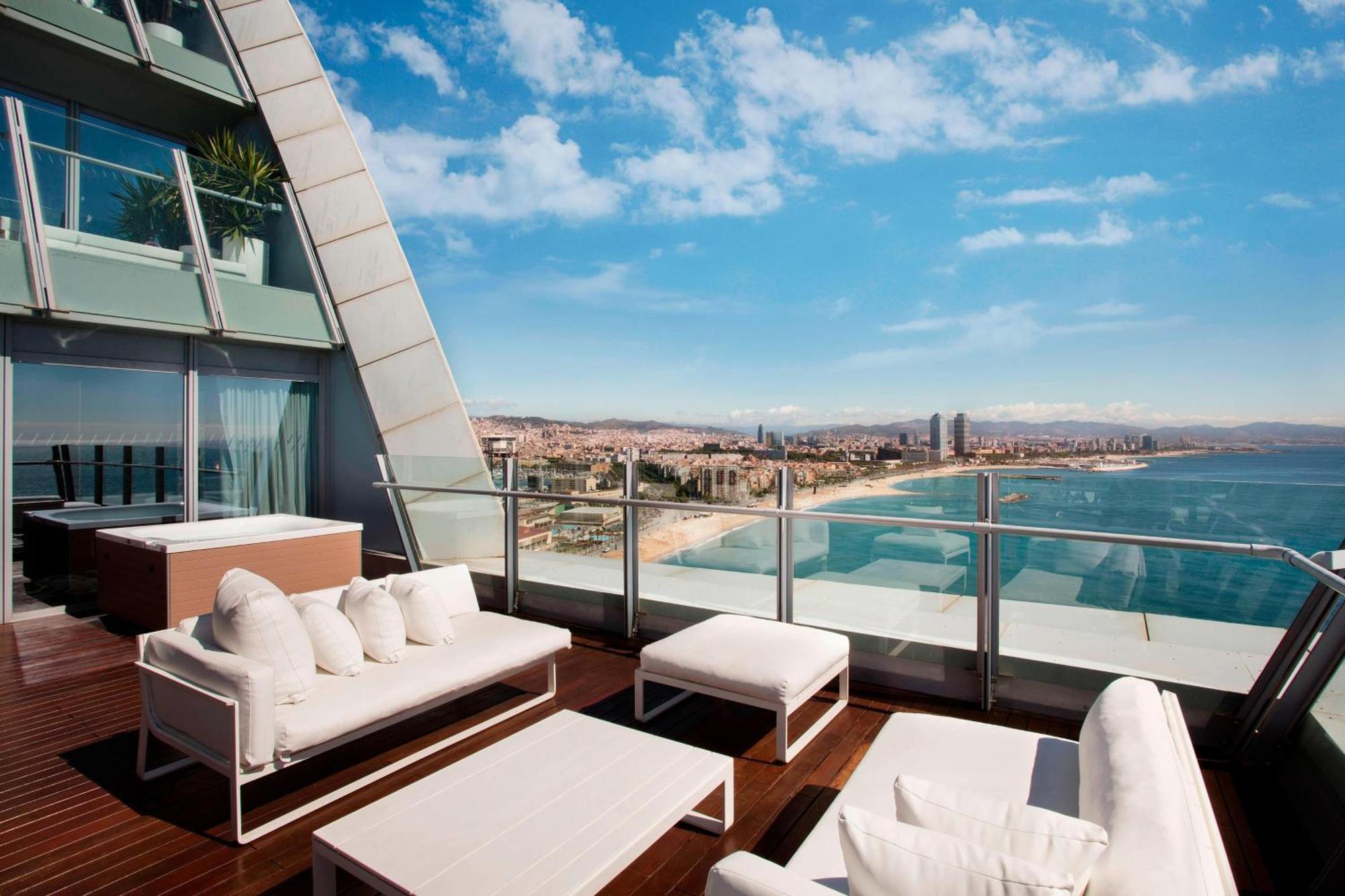 Hotel W Barcellona Esterno foto The W Barcelona